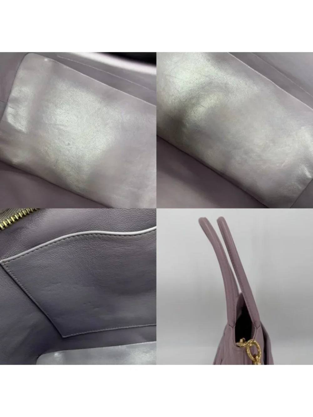 ★SOLD★ Chanel Handbag Quilted Medallion Tote CC Logo Shoulder Caviar Leather - Picture 8 of 14